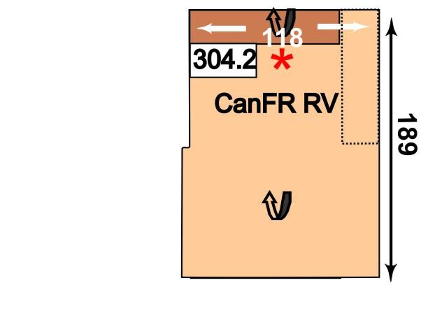CanFRRV 89 Canape mit 