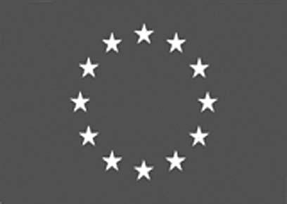 Simboli Evropska zastava vosti. Krog zvezd predstavlja zvezo evropskih narodov; solidarnost in harmonijo med njimi.