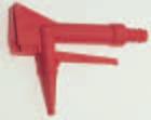 Nicht ex-geschützte Zapfpistolen Zapfpistolen mit chlauchanschluss passend für chläuche ohne Inliner Für kleine Abfüllmengen, Polypropylen, Betriebsdruck: max. 1,5 bar, Durchfluss: max.