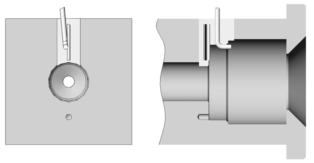 Zentrierdurchmesser Düsenspitze S10 - Ø 10 K01 - Ø 10