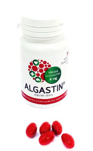 UNSERE PRODUKTE ALGASTIN KAPSELN mit 4 mg Astaxanthin Weiche Gelatinekapseln mit 4 mg Astaxanthin.