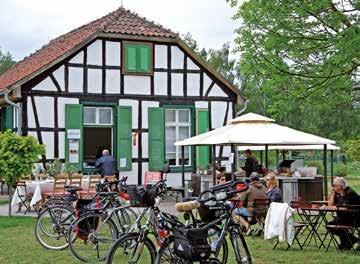 Einer der beliebtesten Naherholungsorte im Kreis: das Schleusenwärterhaus am Ruhrtalradweg.