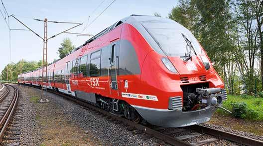 WETTBEWERB Eisenbahnverkehrsunternehmen im Porträt DB Regio AG, NRW Keolis / eurobahn Leistung 2017 im NWL: 8,5 Mio. Zkm Sitz: Hamm Fahrgäste pro Jahr: ca. 25,5 Mio.