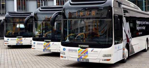 Die Hybridbusförderung aus der NKI 2012 ins Leben gerufen Förderung von Hybrid- und Plug-In-Hybridbussen