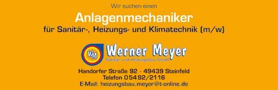 Arbeitgeber: Heiner Tegeler Berufsschule: StR Christian Meyer-Abich