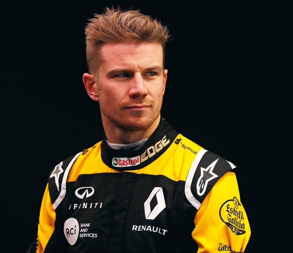 Nico HÜLKENBERG Deutscher Automobilrennfahrer, geboren am 19. August 1987. Er debütierte 2010 in der Formel 1 bei Williams, weitere Stationen seiner Karriere waren Force India und Sauber.