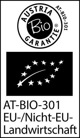 Bei nachstehenden Abbildungen handelt es sich um markenrechtlich geschützte Zeichen. Sie können das EU- Bio-Logo unter http://ec.europa.