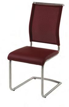 umfangreiche Gestaltungsmöglichkeiten. Die Stühle sind als Schwinger aber auch als Vierfußstühle erhältlich.
