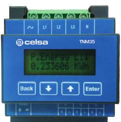 TNM35 TNM35 Energie & Leistungsmessgerät TNM35 ist ein kompaktes, multifunktionales, dreiphasen Messgerät, dass speziell für die Energie- und Leistungsmessung in Energieverteilungsanlagen entwickelt