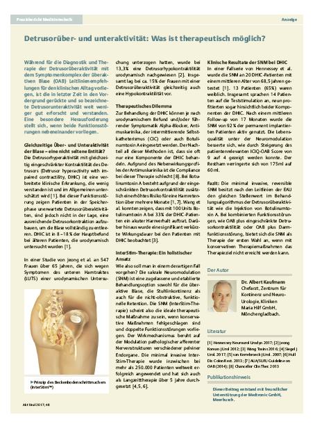 Redaktionelles Thieme Layout: Praxisbericht Medizintechnik Rechtsverbindliche Kennzeichnungspflicht: Anzeige