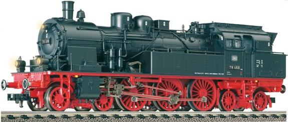 Dampflokomotive 78 468 der DB Die 78 468 wurde 1923 bei der Lokomotivfabrik Henschel und Sohn GmbH in Kassel gebaut und am 24.
