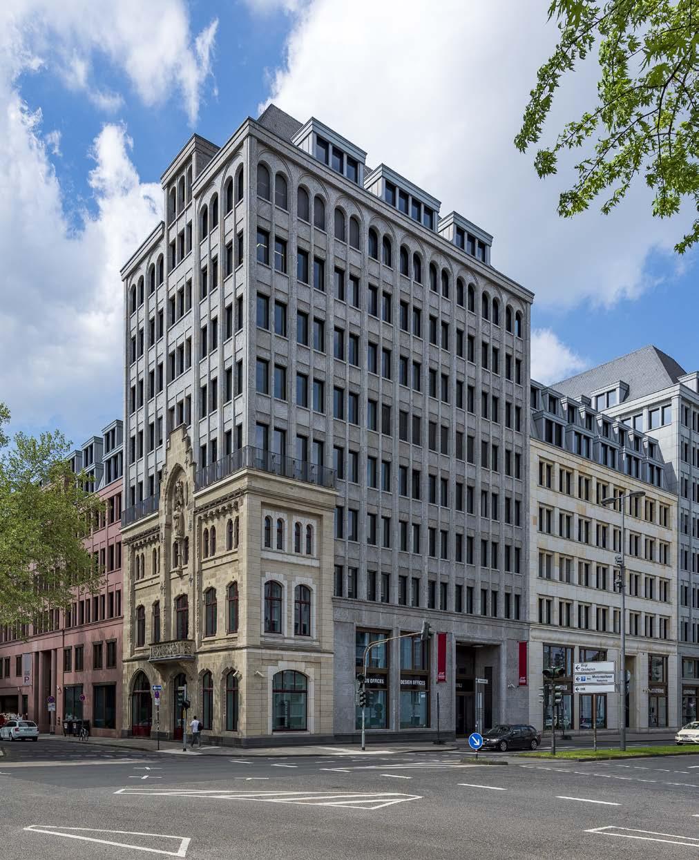 STANDORT DIE HIGHLIGHTS Eine Adresse, die bleibenden Eindruck bei Ihren Kunden und Mitarbeitern hinterlässt: Design Offices Köln Dominium liegt im Herzen der Domstadt.