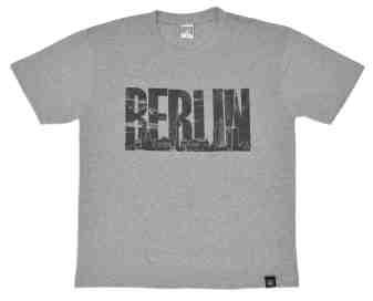T-Shirt BERLIN schwarz-bunt Material: 100 % Baumwolle / 160 g/m² unisex Gerade Form, Rundhalsausschnitt, Doppelnähte Gr. S 010-0001 Gr. M 010-000 Gr.
