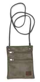 9 cm Material: Kunstleder Modische Damen-Handtasche im Leder-Look, ein Hauptfach mit