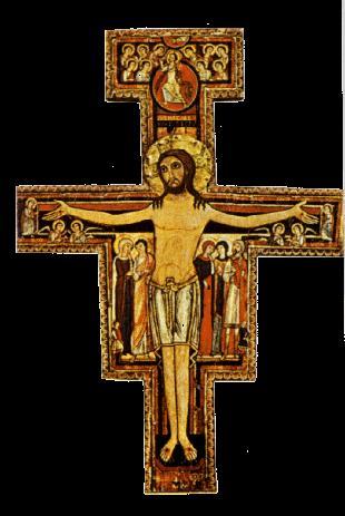 Berufungsgebet vor dem Kreuz von San Damiano Höchster, lichtvoller Gott, erleuchte die dunkle Nacht in meinem Herzen, gib mir einen Glauben der