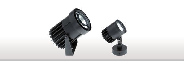 FOCA 7 / LOVO Scheinwerfer Projectors Kompakte Scheinwerfer in Baugrößen Bestückungsoptionen von 5 bis 3 Watt Eng- und