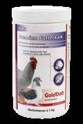 Das Beste für Geflügel. 22 GoldDott-cura Premium Futterkalk Mit Vitaminen und Spurenelementen. Zur Unterstützung von Zucht und Mauser. Fördert eine optimale Schalenbildung der Gelege.