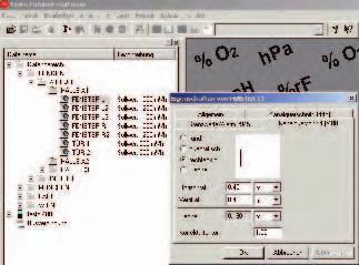 Messungen mit der Software ComSoft 3: 47 vorbereiten - analysieren - archivieren - dokumentieren Einfache Messwertverwaltung: Die orbereitung der Messung: - Das Messprogramm wird