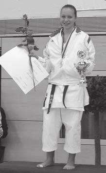 Karate Daniela Woelke setzt Erfolgskurs fort Dieses Jahr war die Wolfskehler Karateka Daniela Woelke besonders erfolgreich.