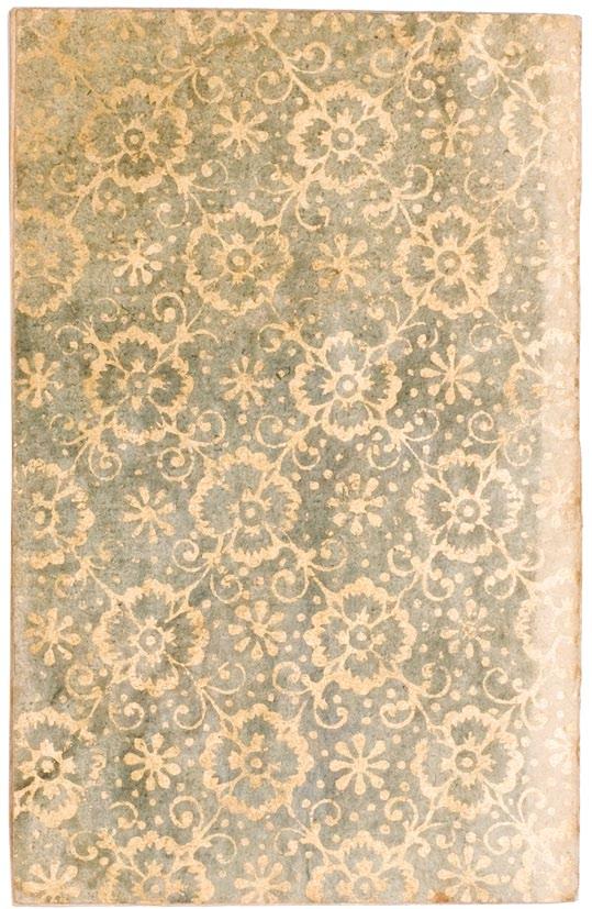#10 Jakob Enderlin (um 1681-1710), zugeschrieben: Bronzefirnispapier. Augsburg, um 1700. Maße / Umfang: 14,5 x 9 cm (geschlossen).
