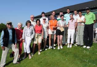 Golf 5. Pro Shop Turnier mit 99 Teilnehmern Nach dem Teilnehmerrekord im Vorjahr mit 96 Golfern konnte diese Bestmarke in diesem Jahr nochmals getopt werden. 99 Teilnehmer spielten am 4.