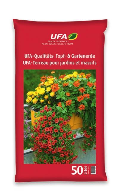 Qualitäts-Erden UFA-Erden für den Garten- und Landschaftsbau Umfangreiches Sortiment Für jede Anforderung