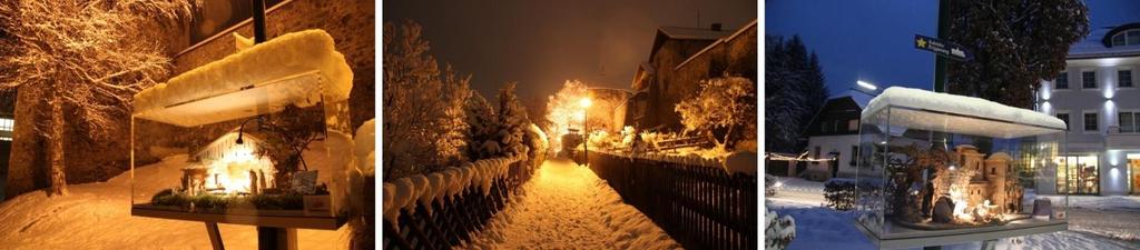 Die Vorweihnachtszeit in Radstadt ist voll von echter Romantik und weihnachtlicher Vorfreude. Romantischer Krippenpfad entlang der Stadtmauer Im Zeitraum von 1. Dezember 2018 bis 6.