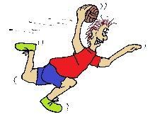 Im Training werden Grundlagenübungen und weitergehende Übungen geschult, die die Schüler/innen zum Handball spielen befähigen sollen.