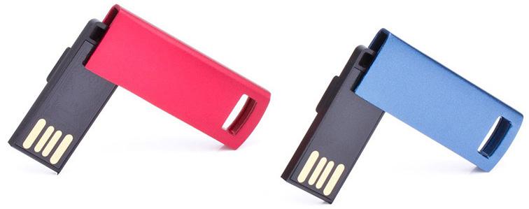 Auf der glänzenden Oberfläche kann der USB-Stick im hochwertigen Pantone-Siebdruck oder per Lasergravur veredelt werden. Mit Drehgelenk Glänzende Oberfläche Schnittstelle: 2.0 oder 3.