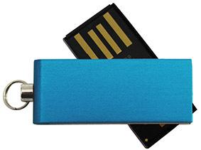 Der eingebaute Speicherchip ist staub- und wasserdicht. Ein kleiner und praktischer Mini-USB-Stick für Ihren Schlüsselbund.