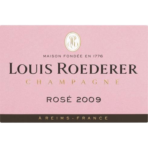 Rosé Brut Millésime 2009 Der Rosé Brut von Roederer wird nur in grossen Jahren als Millésime nach dem Saignée-Verfahren gekeltert und reift vier Jahre in der