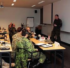 Internationale Zusammenarbeit Lehrgangsübersicht 2017 NATO Operational Military Engineering Course (NOMEC) NATO Tactical