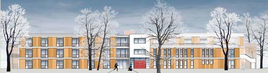 und 12 Tagespflegeplätzen Bewohnerküchen Baujahr 2012 Aufenthaltsräume Gemeinschaftsräume Wohngruppen 483.973 EUR pro Platz 6.