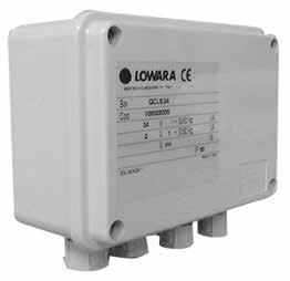 Control box Niveau- Überwachung ANWENDUNGEN Zubehör zur Steuerung elektrisch betriebener Pumpen, passend für Füll- oder Entwässerungsanwendungen bzw.