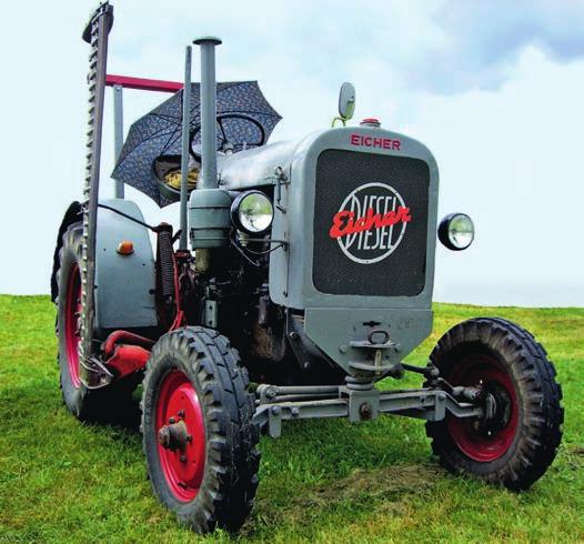 Traktor Eicher ED 210 Landwirtschaft Langarmshirt 