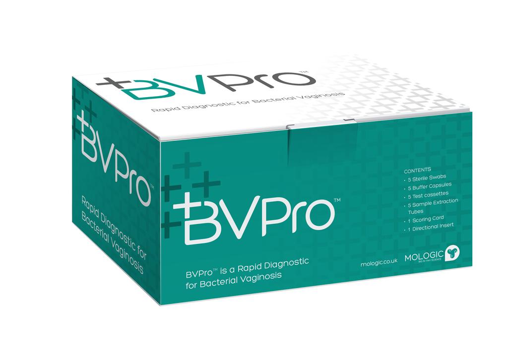 WHAT IS BVPro? 1. VERWENDUNGSZWECK BVPro ist zur Anwendung durch Fachkräfte am Point-of-Care bestimmt, um die Diagnose einer bakteriellen Vaginose (BC) zu unterstützen.