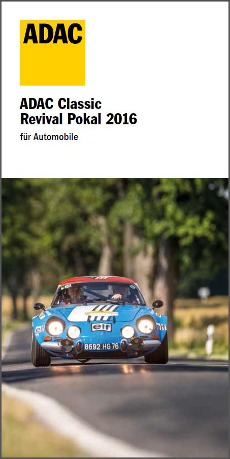 ADAC Classic Revival Pokal für Automobile Touristisch 2016 Jahresendergebnis