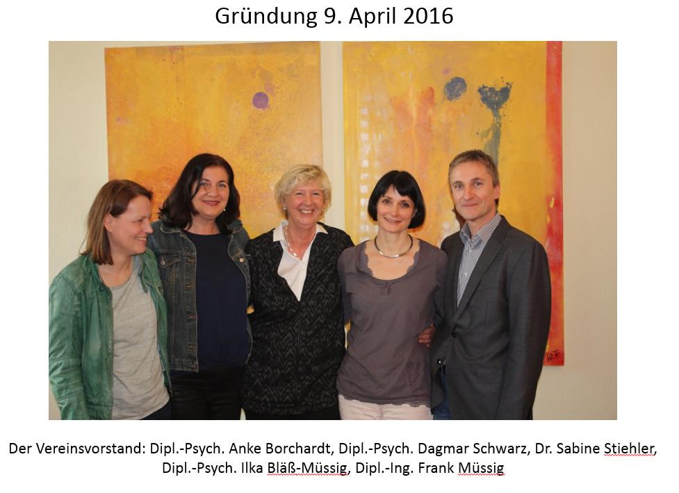 2 Am 9. April 2016 trafen sich in meiner Praxis in Leipzig Mitglieder des Choriner Instituts für Tiefenpsychologie und psychosoziale Prävention sowie einige Interessenten zur Gründungsveranstaltung.