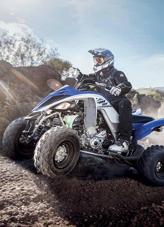 YFM700R Maximales Drehmoment / Maximales Erlebnis Erleben Sie ein Sport-ATV, wie es kaum ein zweites gibt: Der Yamaha YFM700R.