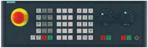 Schlüsselschalter für Zugriffsstufen (0,1,,3) Eingebaut im Schaltschrank oder optional in einem schwenkbaren
