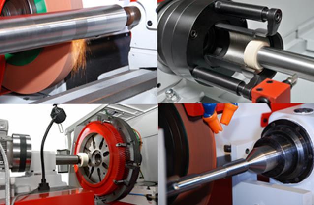 Außen- und Innenrundschleifmaschinen mit Hydrauliksteuerung Außen- und Innenrund-schleifmaschinen mit CNC Steuerung Schleifmaschinen für Außen- und
