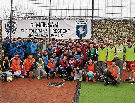 AkTuell Diesen Samstag feiert der FC Internationale Berlin die inzwischen zehn Jahre dauernde Zusammenarbeit mit dem Bundesprogramm Integration durch Sport.