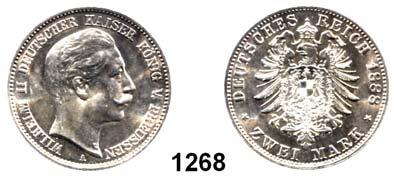 .. Sehr schön 300,- 1265 95 5 Mark 1901...Kl. Kratzer fast prägefrisch 1.000,- Preussen, Königreich Wilhelm I.