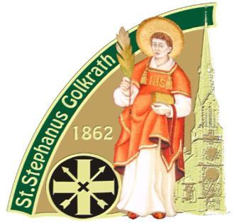 St. Stephanus Schützenbruderschaft 1862 Golkrath e.v. Jahreshauptversammlung Am Samstag, dem 24.02.2018, feiern wir um 18.