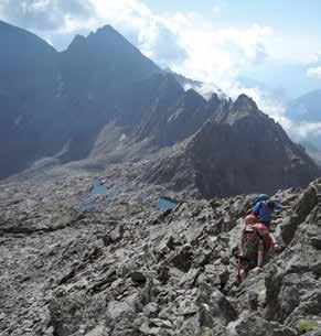 Die vielen Optionen in diesem landschaftlich großartigen Nationalpark sind nahezu unerschöpflich, ob Sportklettern, gut gesicherte Mehrseillängentouren oder alpine Grate mit Ausblick aufs Meer, alles