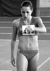 FOTOS: ENDRES und Melanie Koser siegte in 1:49,69 Minuten. Melanie holte sich auch über 200 m in 26,41 Sekunden den Titel.