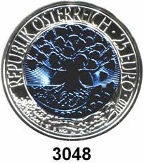 ..Prägefrisch 100,- 3049 25 EURO 2011 (Bi-Metall Silber/Niob). Robotik. Im Originaletui mit Zertifikat....Prägefrisch 40,- 3050 25 EURO 2011 (Bi-Metall Silber/Niob).