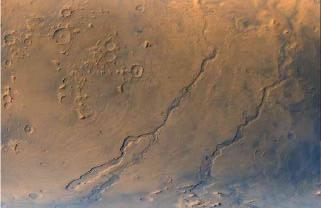 Bildnummer: ma007-48 Doa Vallis (links) und Niger Vallis