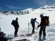 Da es der ganzen Gruppe, dort angekommen, gut zu gehen schien, war unser Entschluß klar, wir gehen alle weiter Richtung Strahlhorn.