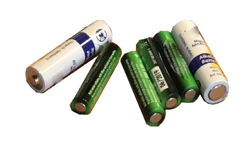 Batterien Auf dem Recycling-Hof dürfen Sie